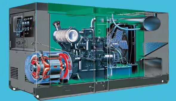 蘭州(zhou)靜音式發電(diàn)機組
